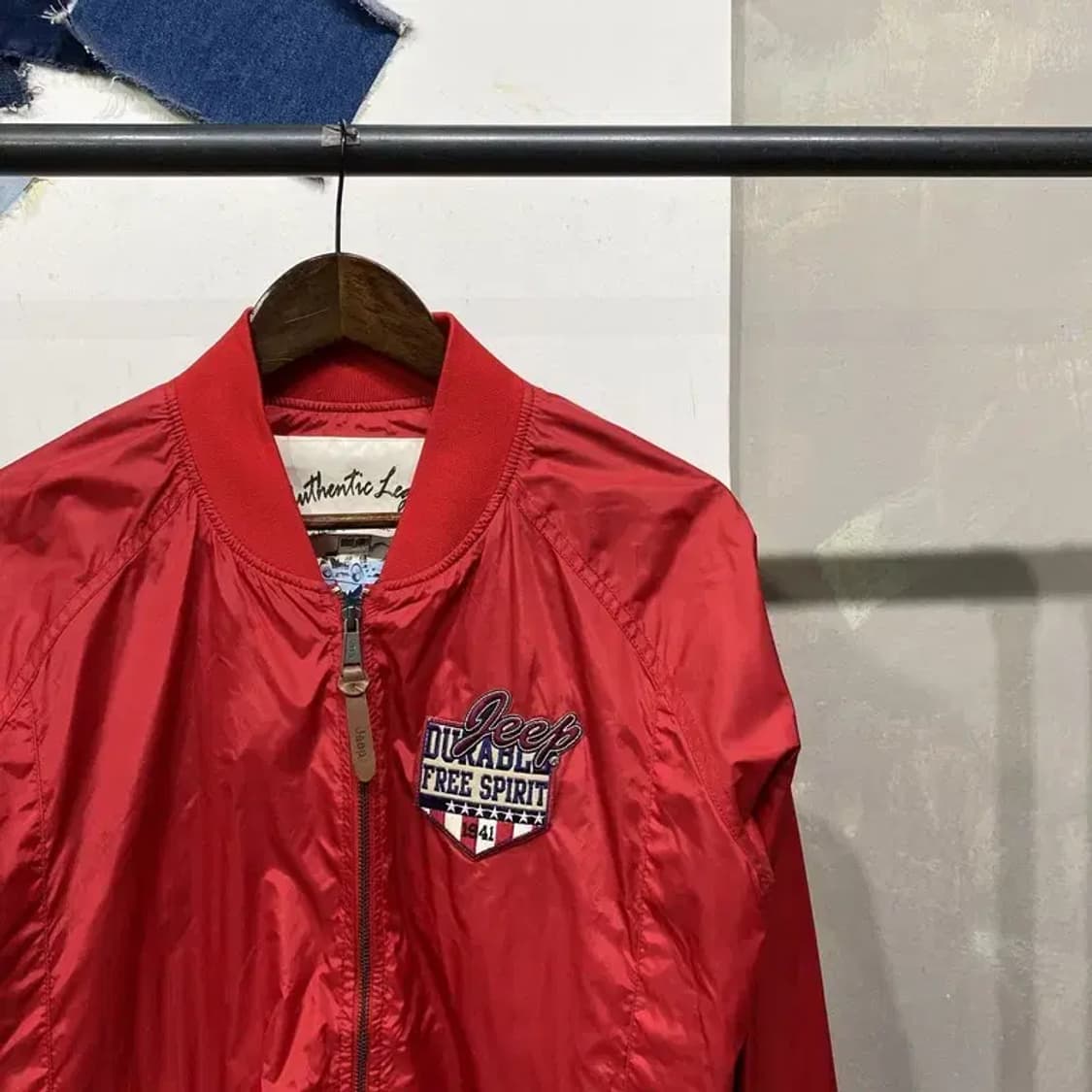 (95) 지프 캐주얼 자수 패치 블루종 자켓 상품이미지3