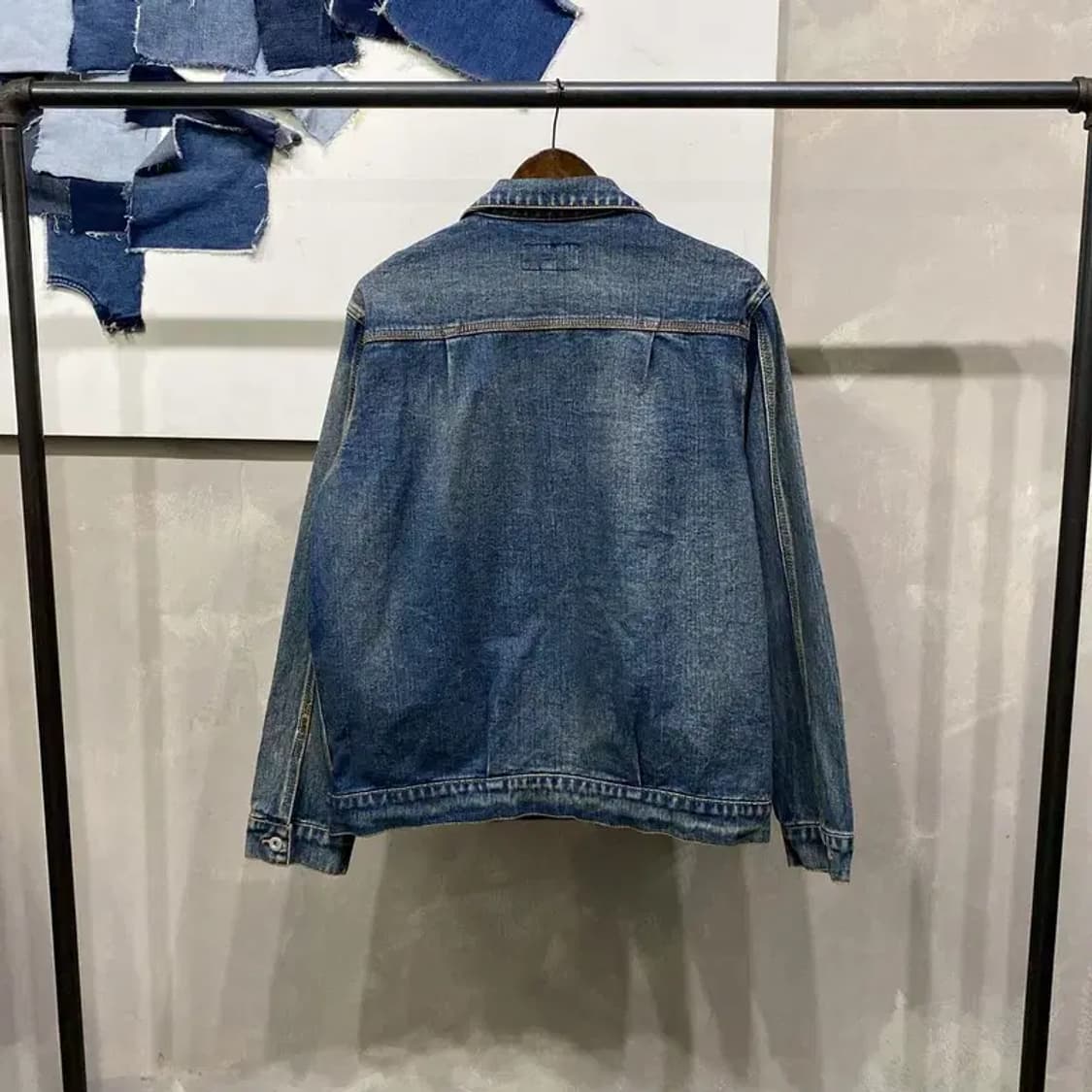 (105) 유니폼브릿지 스트릿 턱 데님 트러커 청자켓 상품이미지4