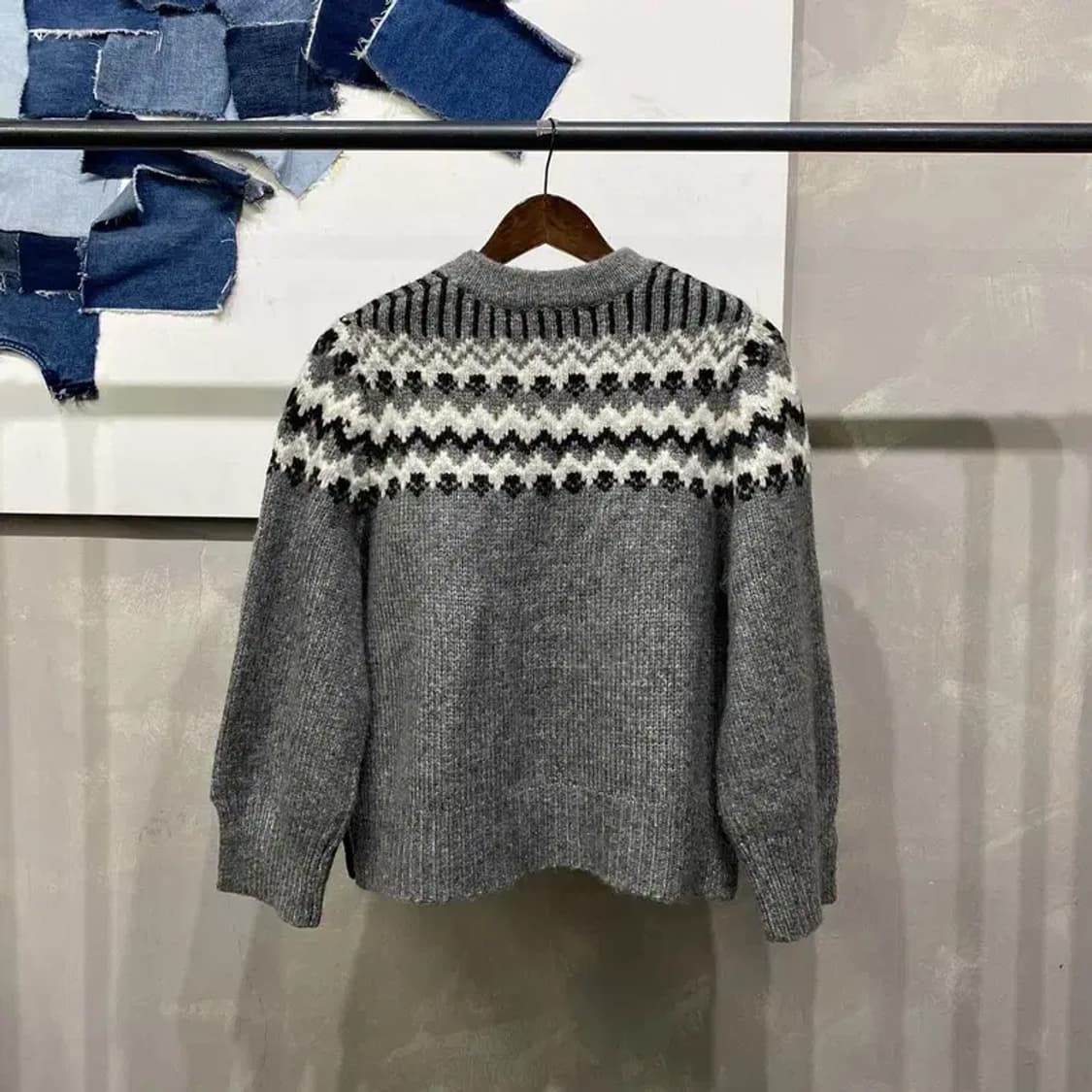 (95) 자라 ZARA 여성 크롭 니트 상품이미지2