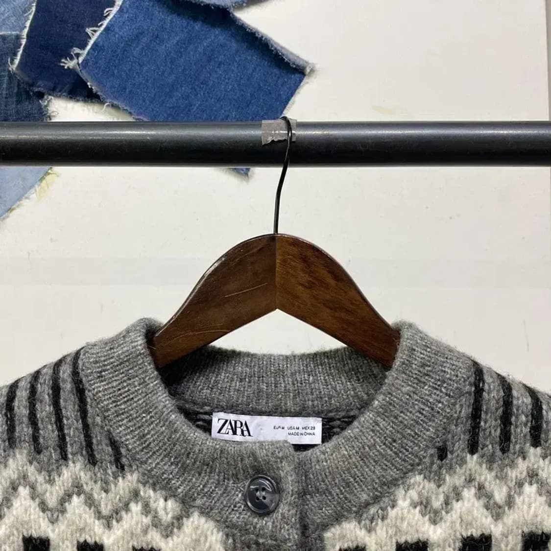 (95) 자라 ZARA 여성 크롭 니트 상품이미지4