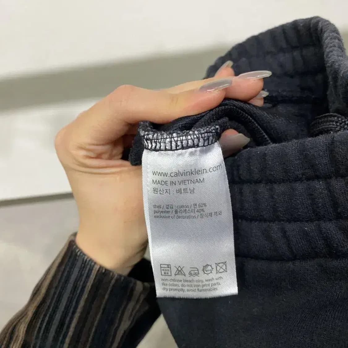 (30~32인치) 캘빈클라인 CK 캐주얼 밴딩 조거팬츠 운동바지 상품이미지6