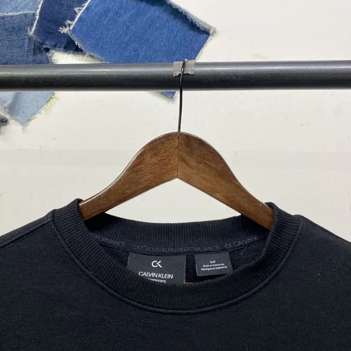 (90) 캘빈클라인 CK 캐주얼 프린팅 맨투맨 긴팔 티 상품이미지2