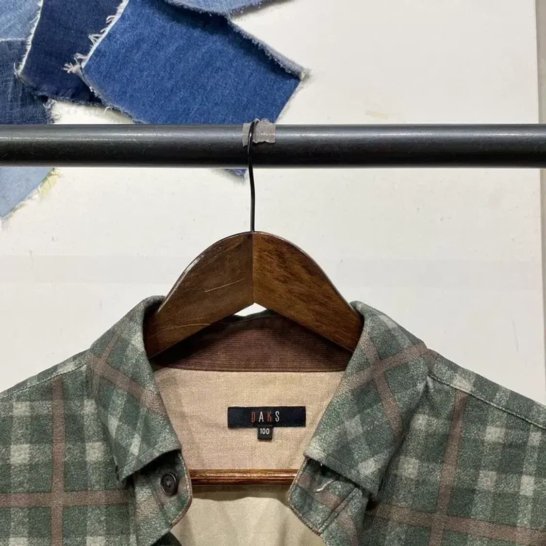 (105) 닥스 캐주얼 클래식 체크 셔츠 남방 상품이미지2