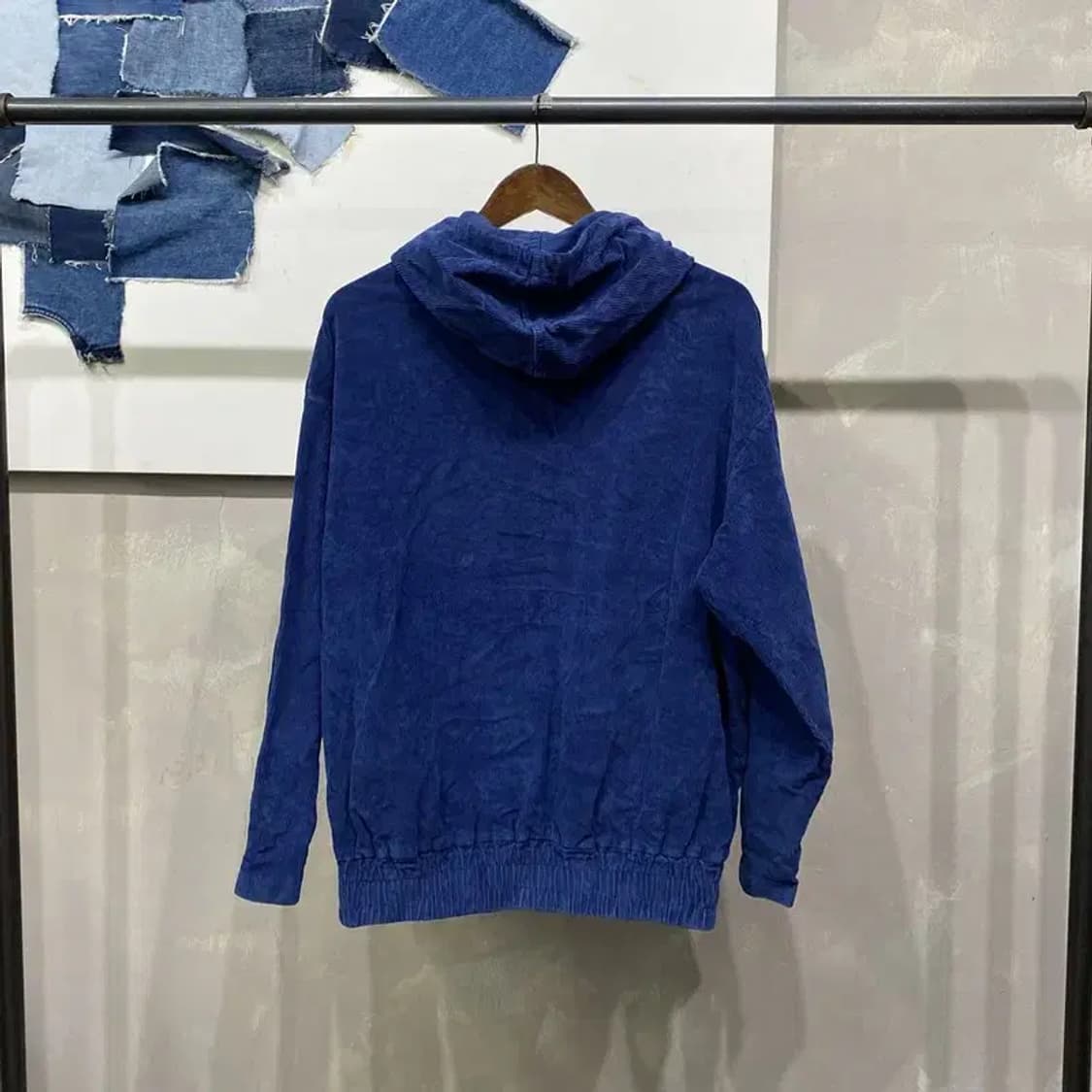 (F) 스튜디오톰보이 여성 캐주얼 골덴 코듀로이 후드티 상품이미지4