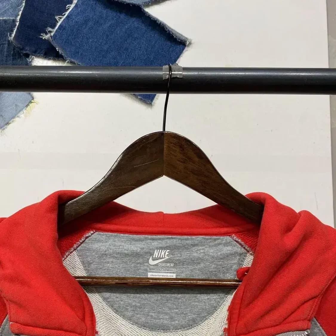 (90) 나이키 여성 스트릿 후드집업 자켓 상품이미지2