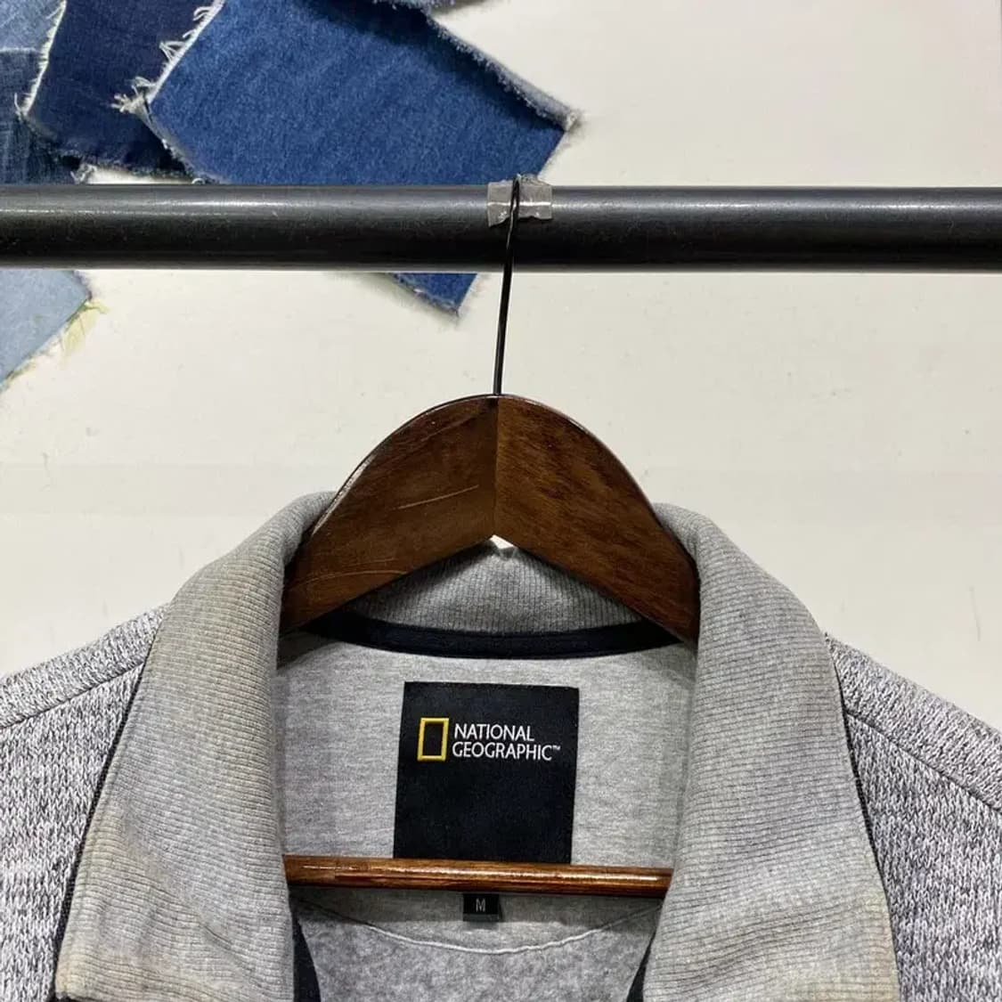 (95) 내셔널지오그래픽 아웃도어 와펜 후리스 플리츠 자켓 상품이미지2