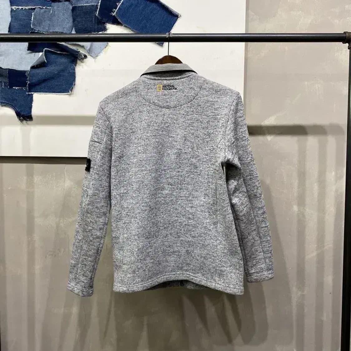 (95) 내셔널지오그래픽 아웃도어 와펜 후리스 플리츠 자켓 상품이미지4