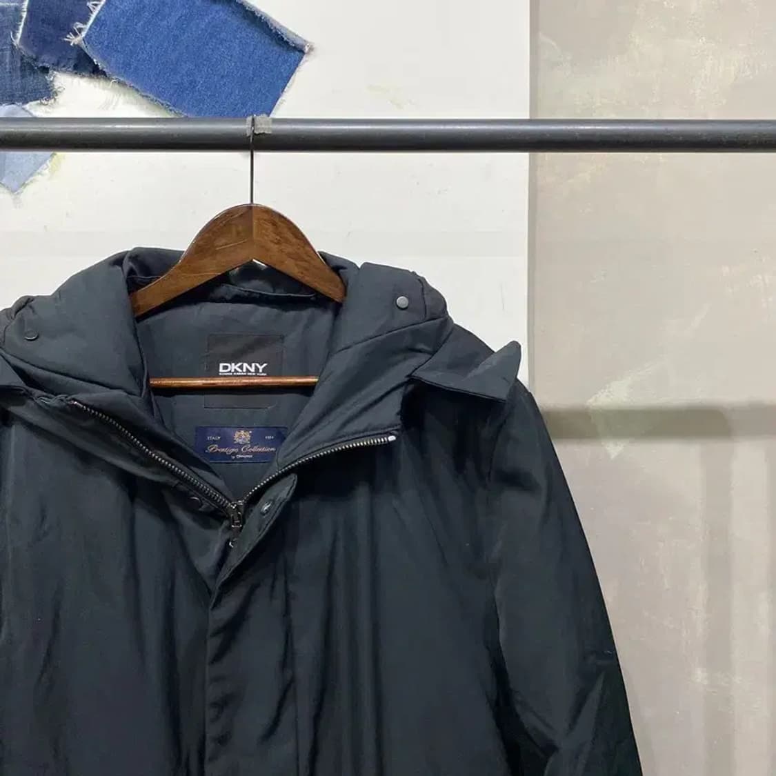 (105) DKNY 캐주얼 클래식 거위털 구스다운 롱패딩 상품이미지3