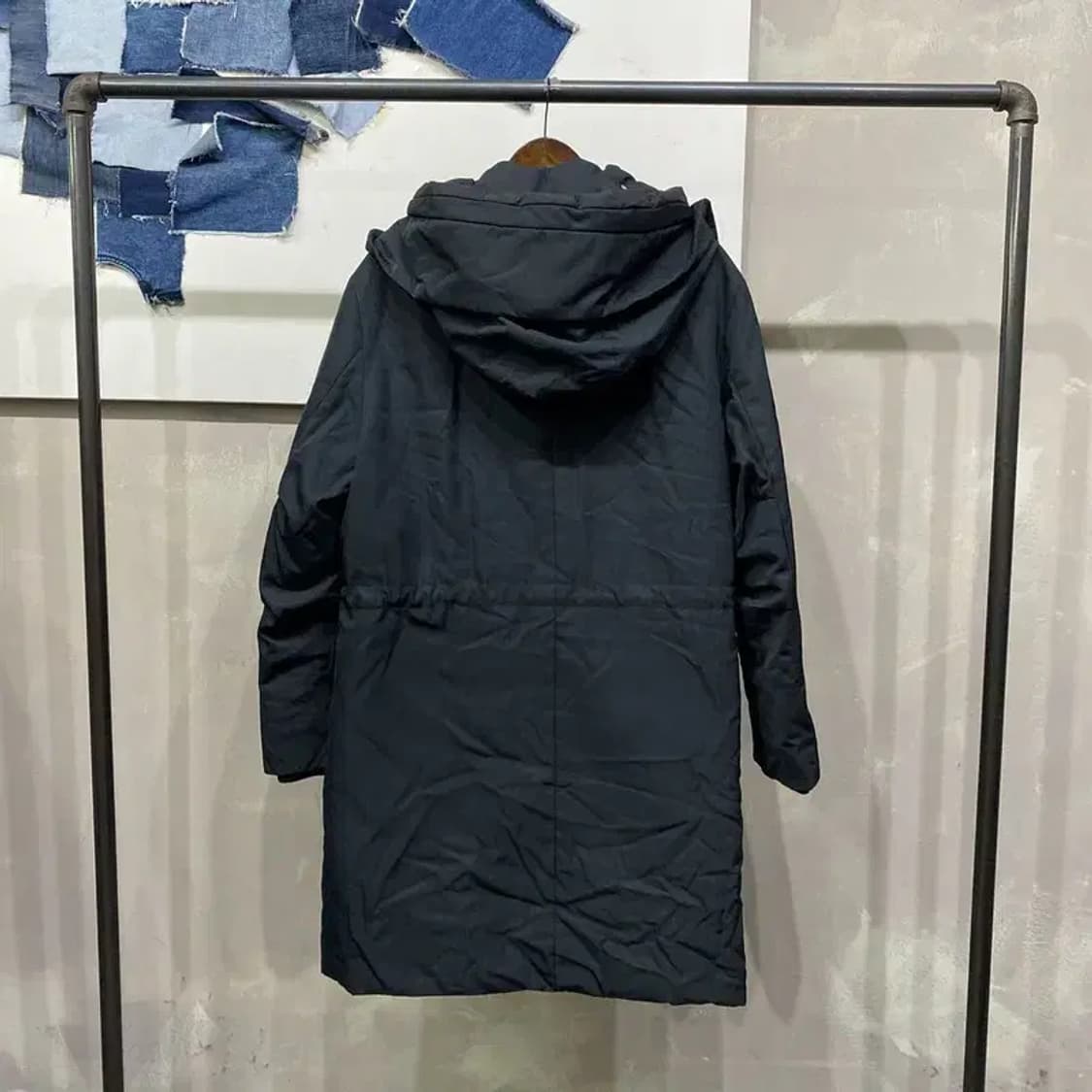 (105) DKNY 캐주얼 클래식 거위털 구스다운 롱패딩 상품이미지4