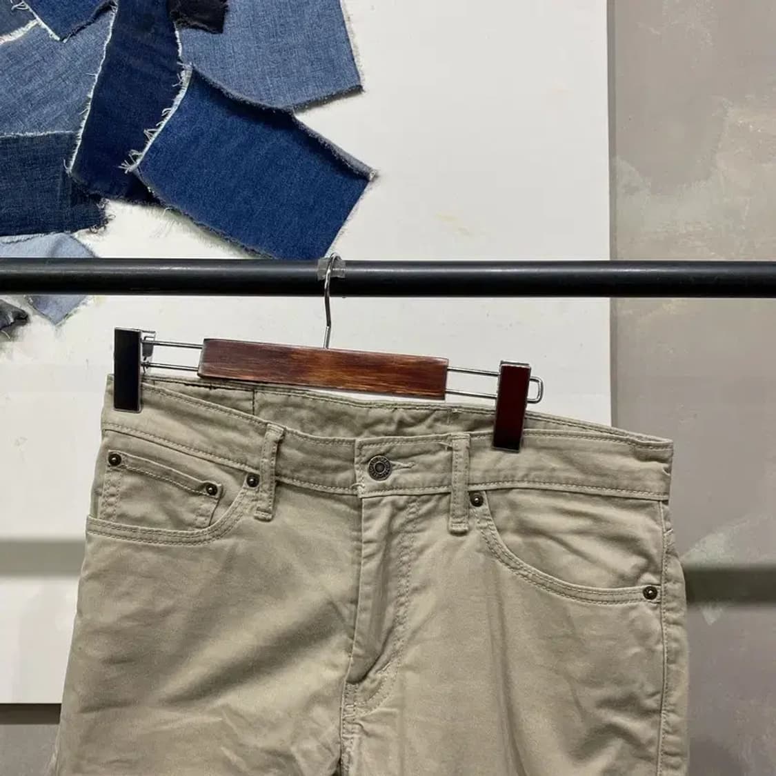 (32인치) 리바이스 511 캐주얼 화이트탭 면바지 코튼팬츠 상품이미지2