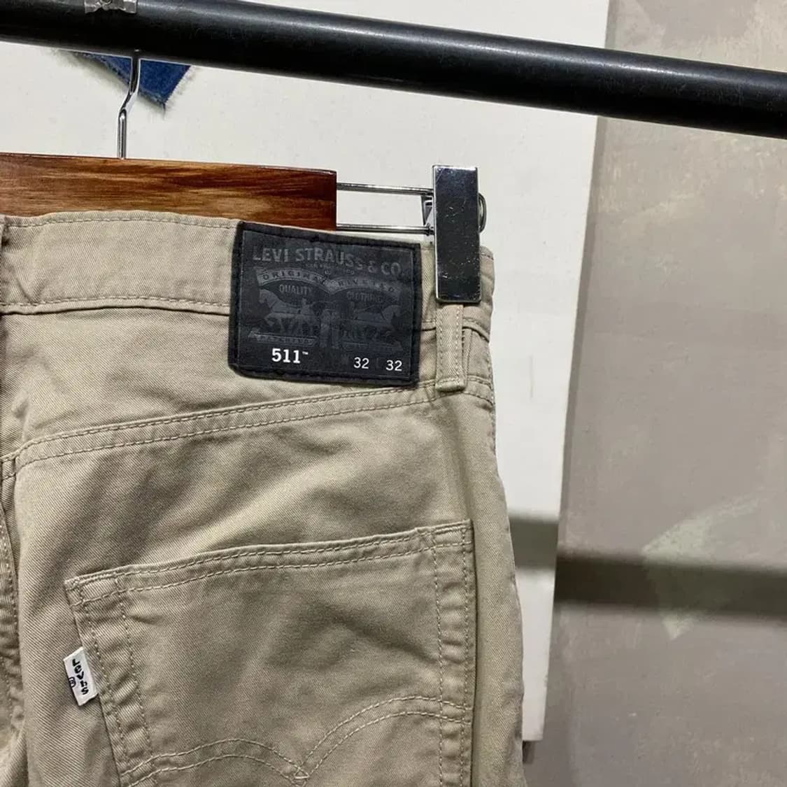 (32인치) 리바이스 511 캐주얼 화이트탭 면바지 코튼팬츠 상품이미지4
