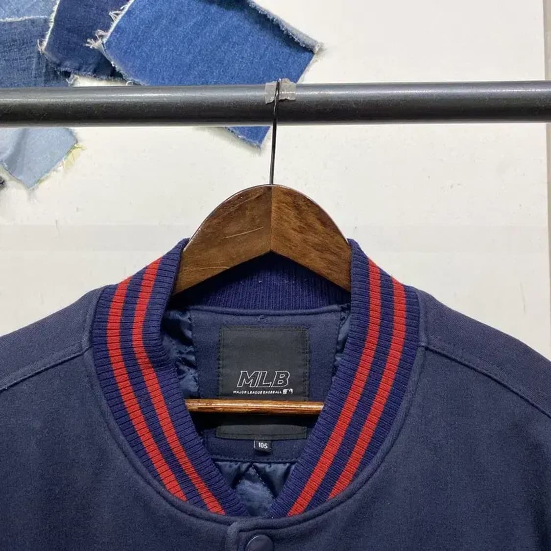 (105) MLB 클리블랜드 캐주얼 바시티자켓 야구점퍼 상품이미지2