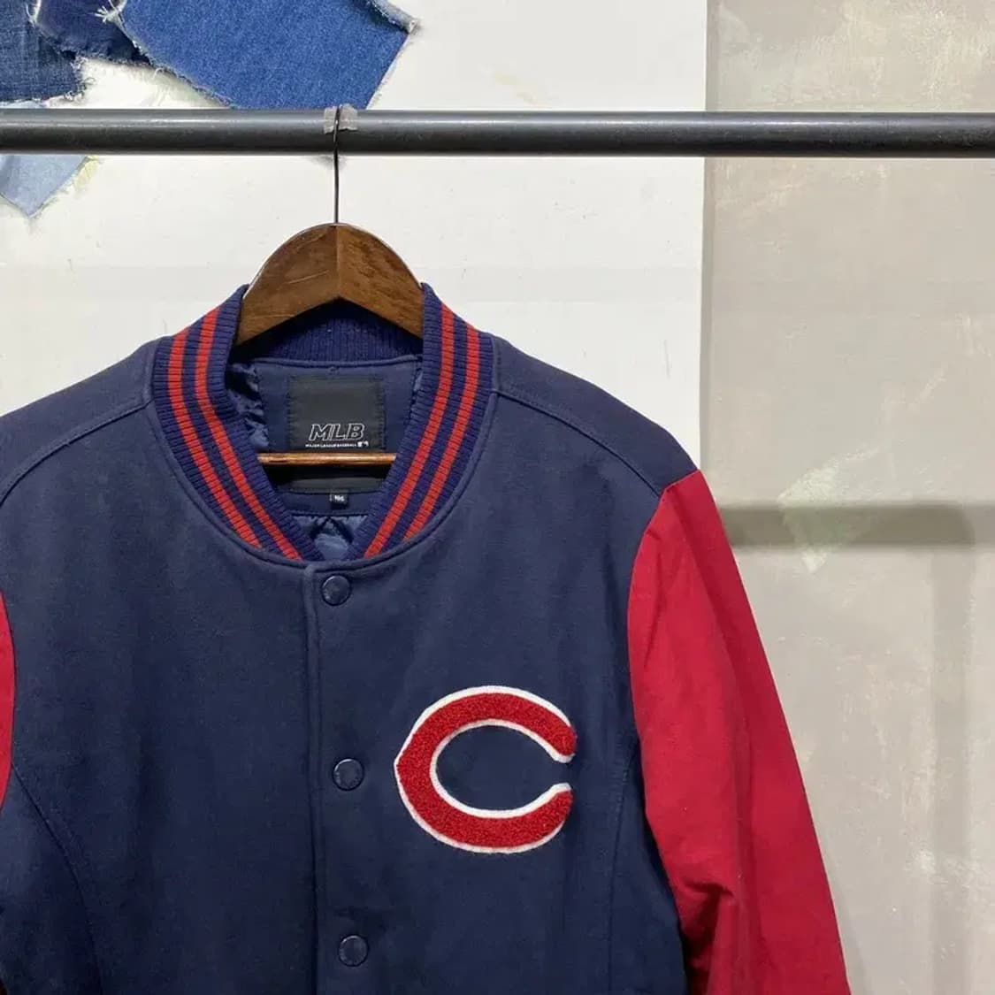 (105) MLB 클리블랜드 캐주얼 바시티자켓 야구점퍼 상품이미지3