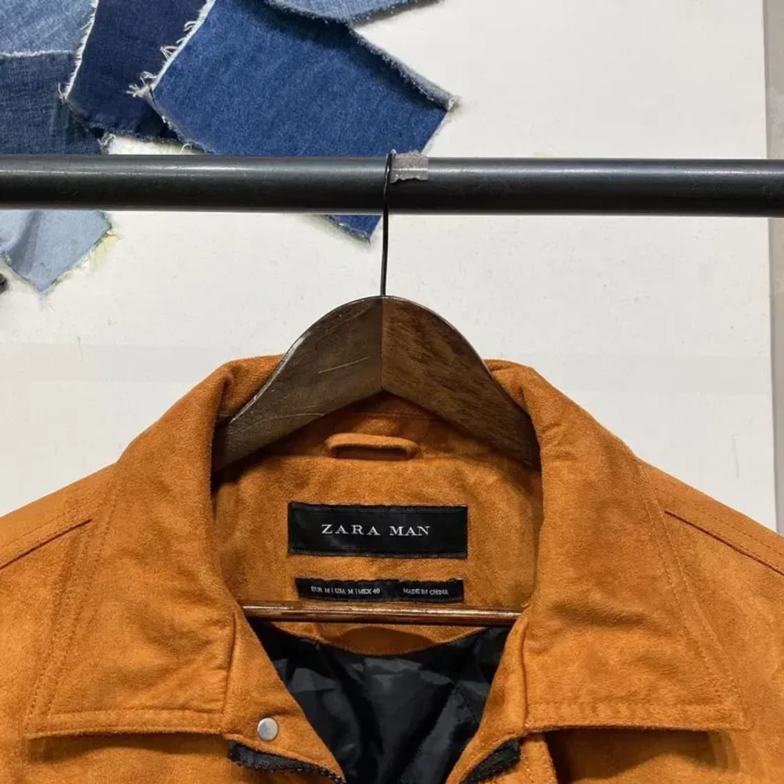 (95) 자라 ZARA 캐주얼 스웨이드 트러커 자켓 상품이미지2