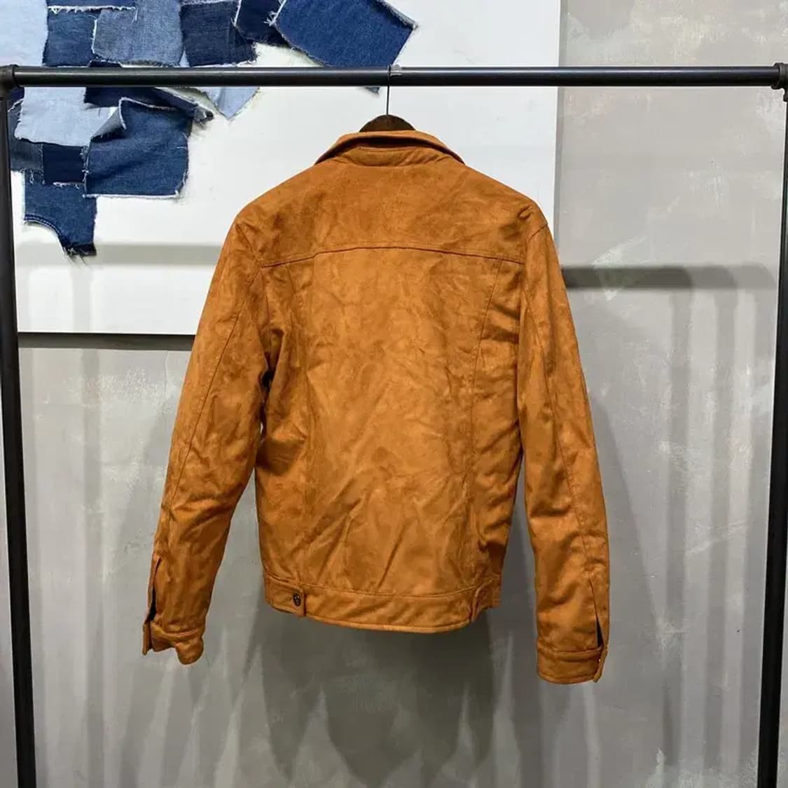 (95) 자라 ZARA 캐주얼 스웨이드 트러커 자켓 상품이미지4