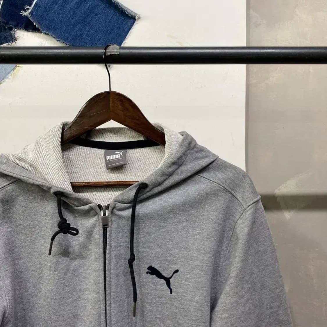 (105) 퓨마 스트릿 캐주얼 프린팅 후드집업 자켓 상품이미지3