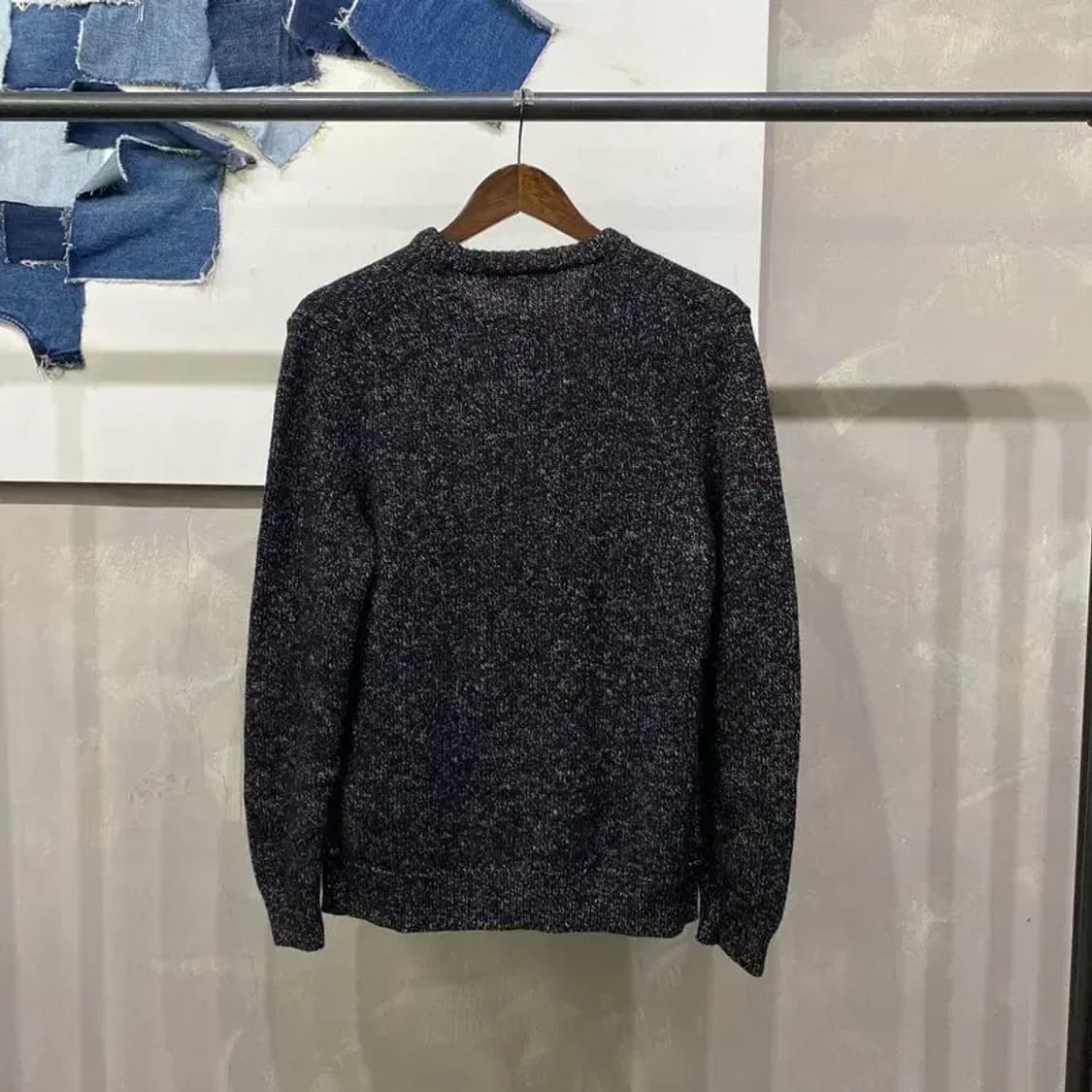 (95) 랙앤본 여성 캐주얼 라운드 울 니트 상품이미지4