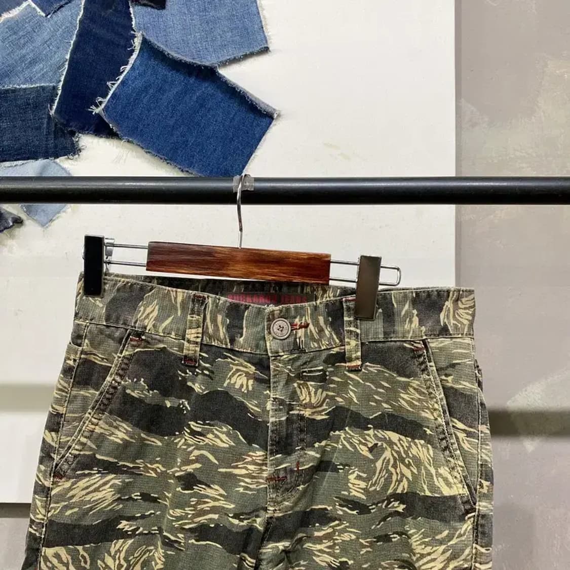 (28인치) 버커루 밀리터리 스트릿 카모팬츠 바지 상품이미지2