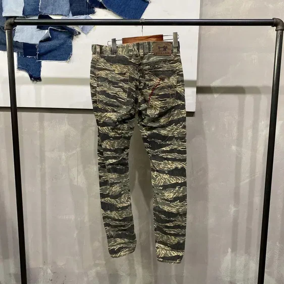 (28인치) 버커루 밀리터리 스트릿 카모팬츠 바지 상품이미지3