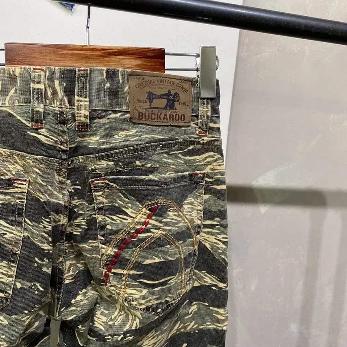 (28인치) 버커루 밀리터리 스트릿 카모팬츠 바지 상품이미지4