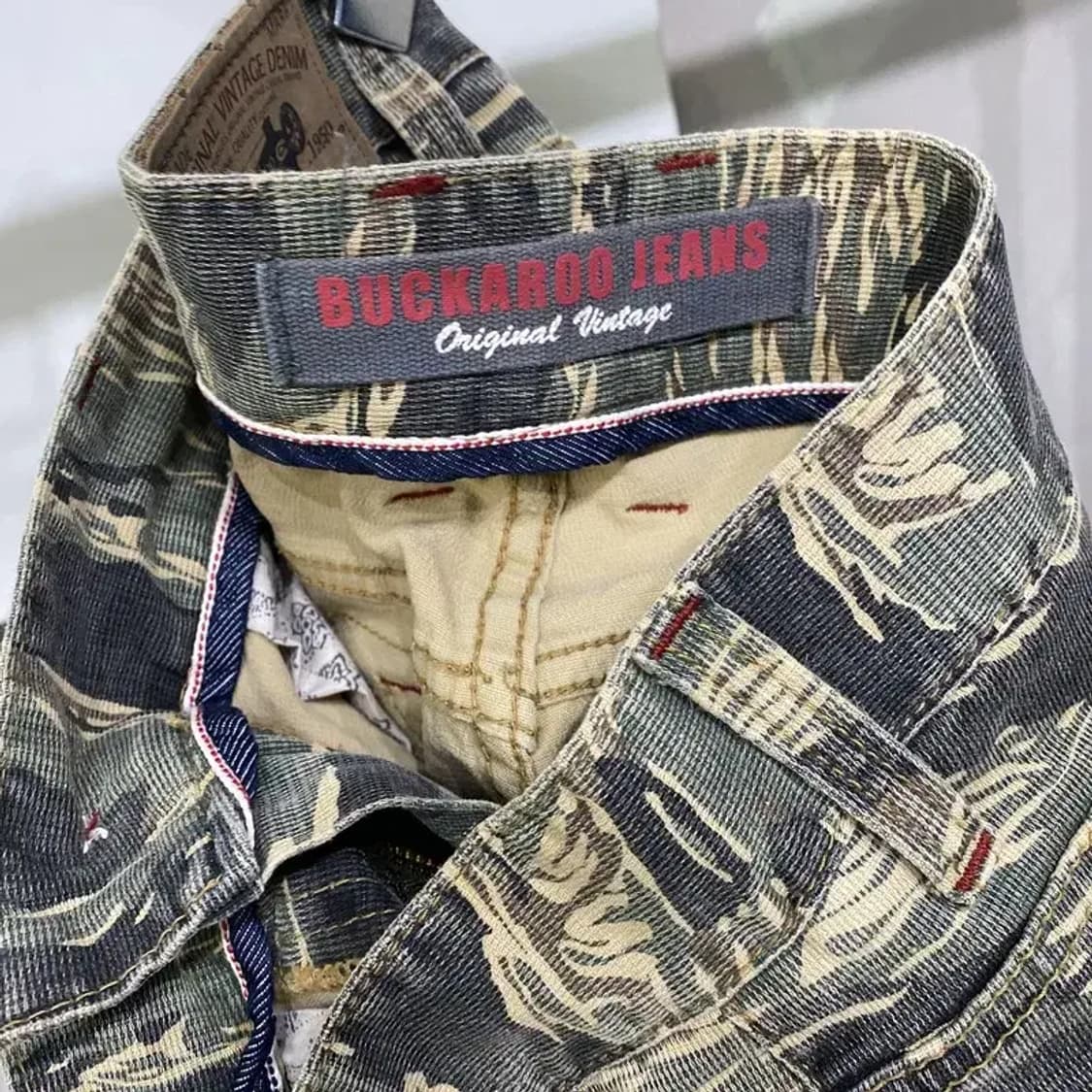 (28인치) 버커루 밀리터리 스트릿 카모팬츠 바지 상품이미지5