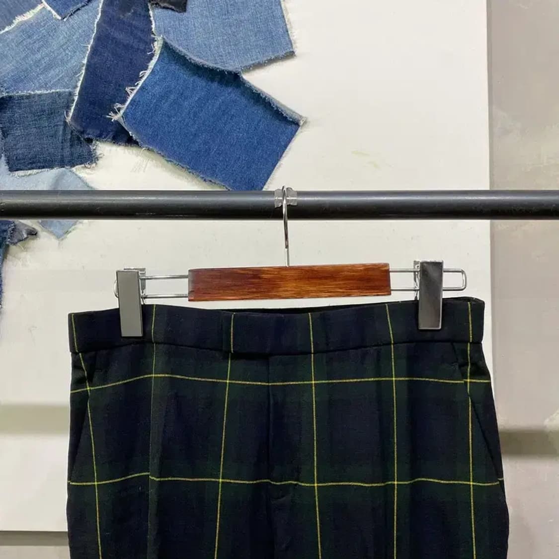 (28인치) 폴로 랄프로렌 여성 타탄체크 슬랙스 바지 팬츠 상품이미지2