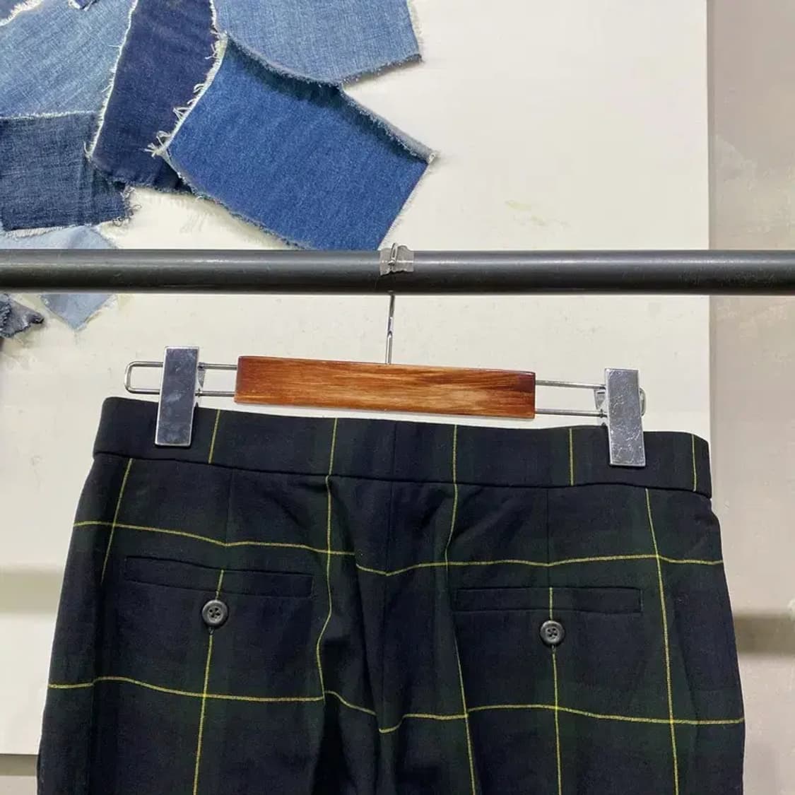 (28인치) 폴로 랄프로렌 여성 타탄체크 슬랙스 바지 팬츠 상품이미지4