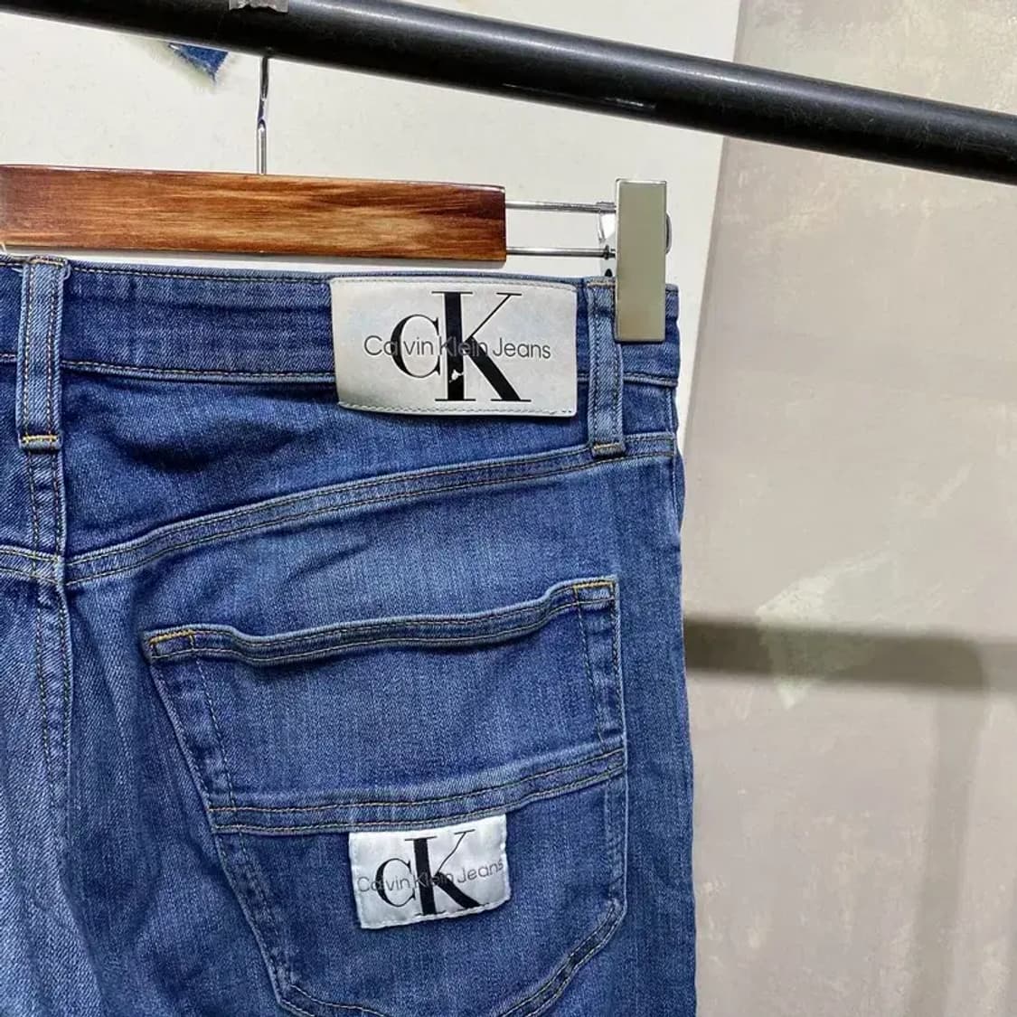 (34인치) 캘빈클라인 CK 캐주얼 스판 워싱 청바지 데님팬츠 상품이미지4