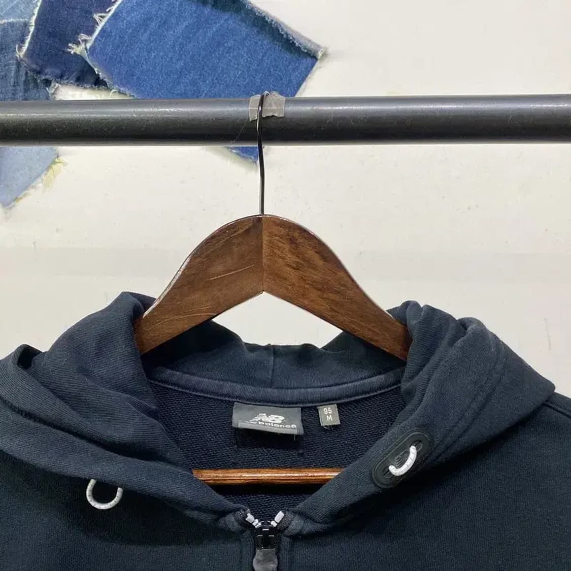 (105) 뉴발란스 캐주얼 자수 반집업 후드티 상품이미지2