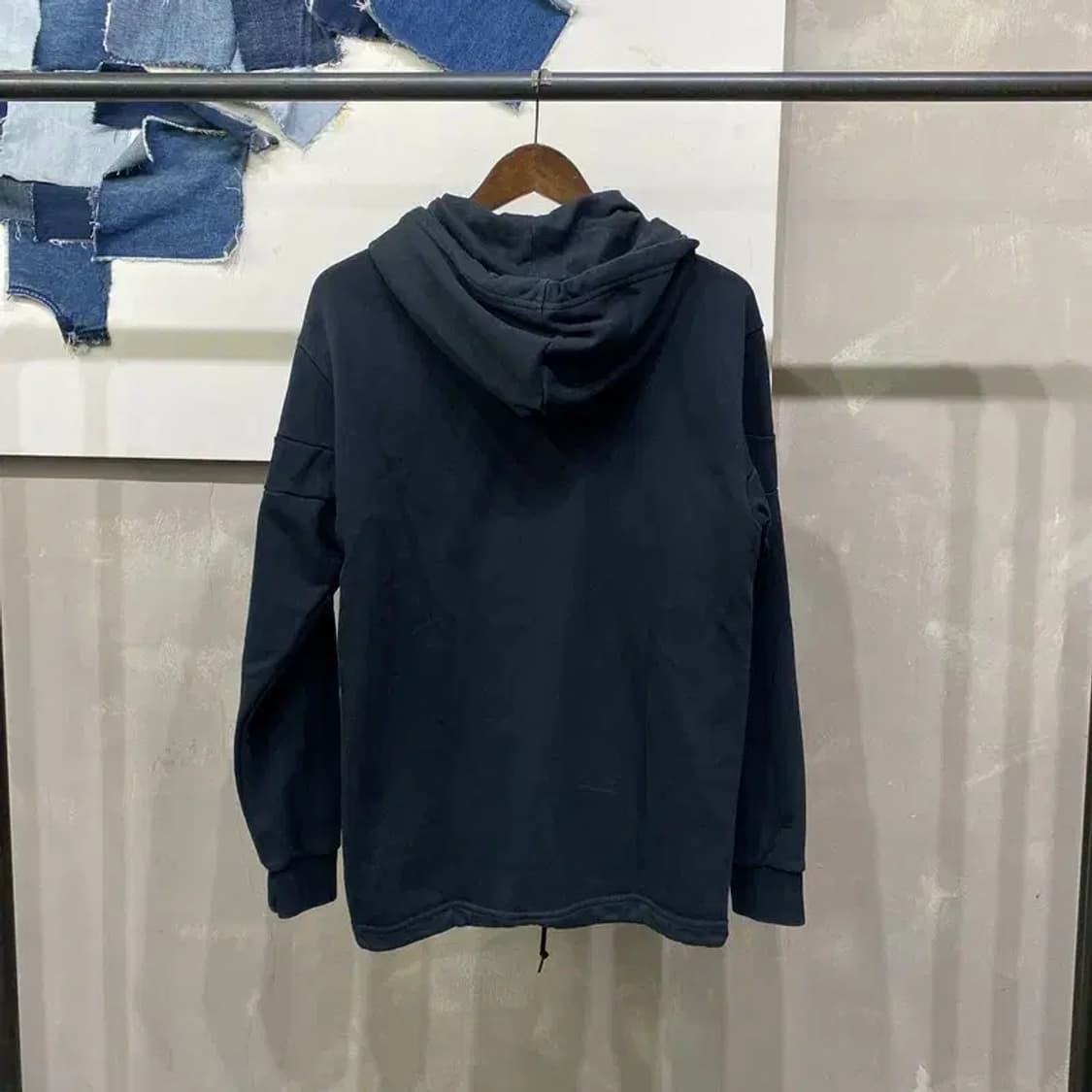 (105) 뉴발란스 캐주얼 자수 반집업 후드티 상품이미지4