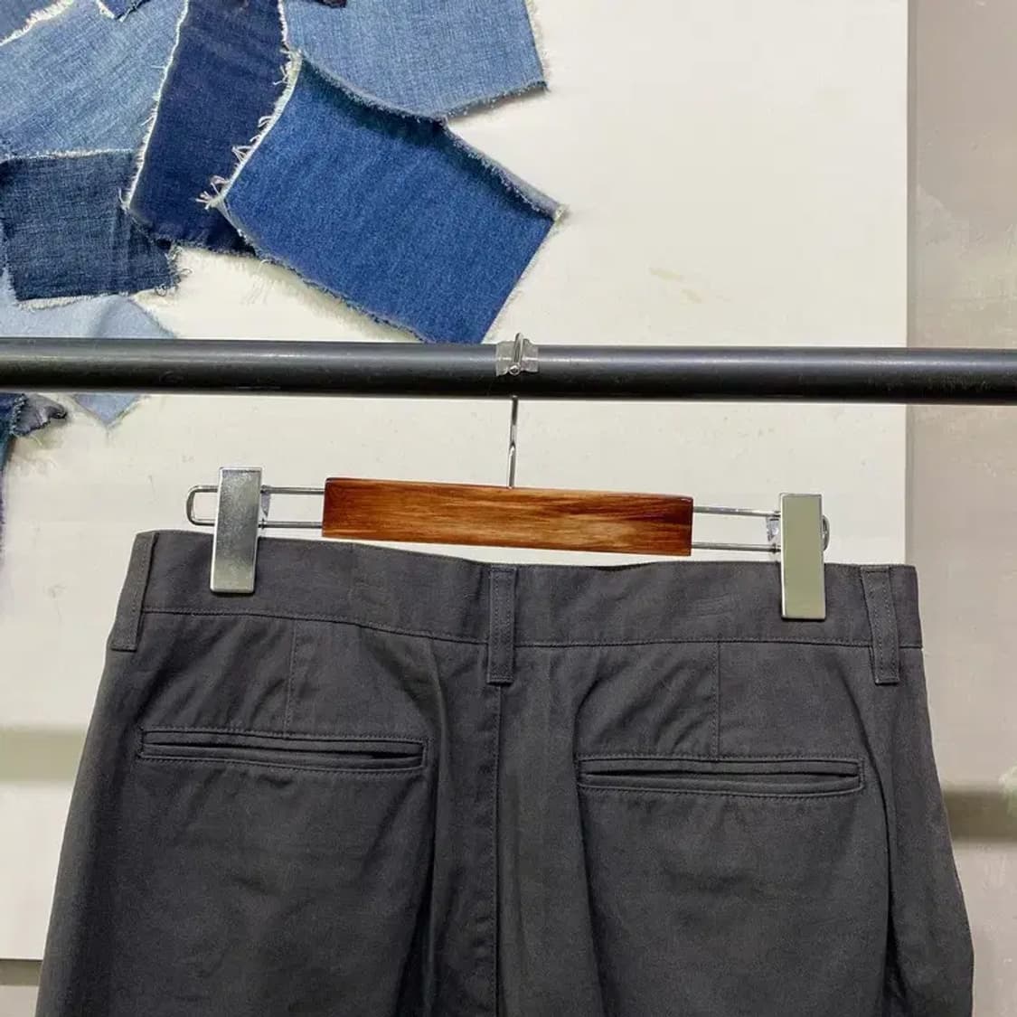 (29인치) 무신사스탠다드 캐주얼 핀턱 코튼팬츠 면바지 상품이미지4