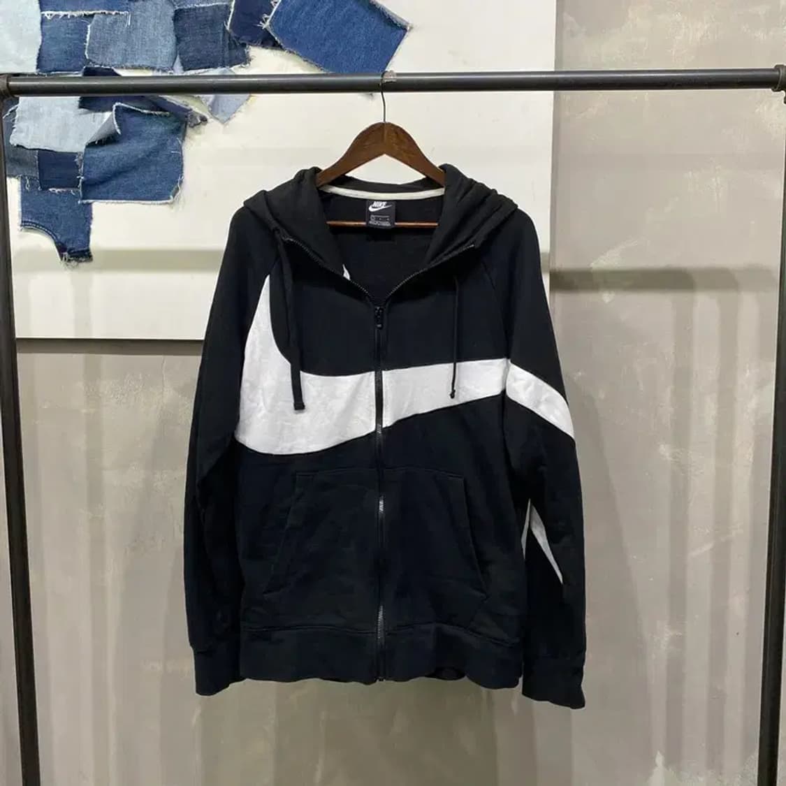 (105) 나이키 스트릿 빅스우시 후드집업 자켓 상품이미지1