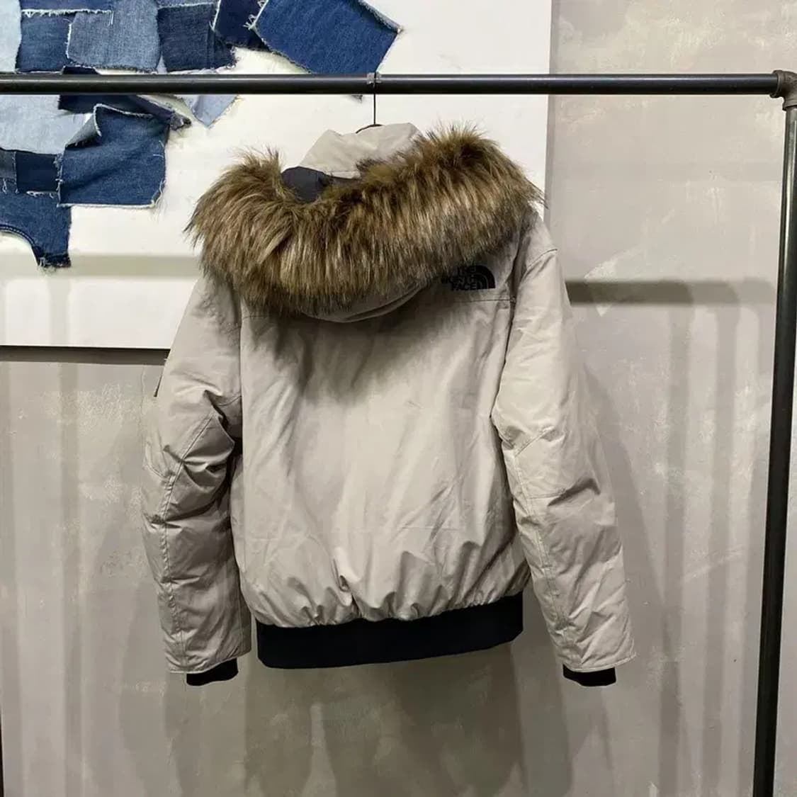 (95) 노스페이스 캐주얼 구스다운 에코 폴라 숏패딩 상품이미지4