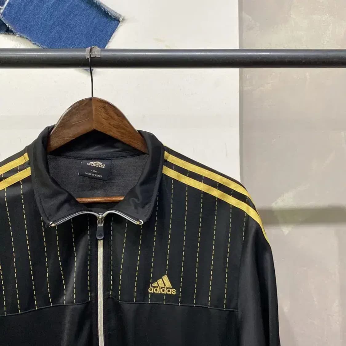 (100) 아디다스 스트릿 검금 저지 집업 자켓 상품이미지3
