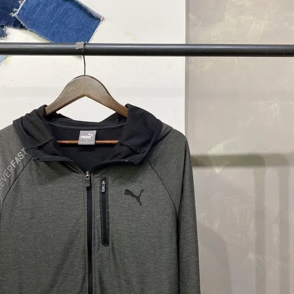 (95) 퓨마 캐주얼 스포츠 프린팅 후드집업 자켓 상품이미지3