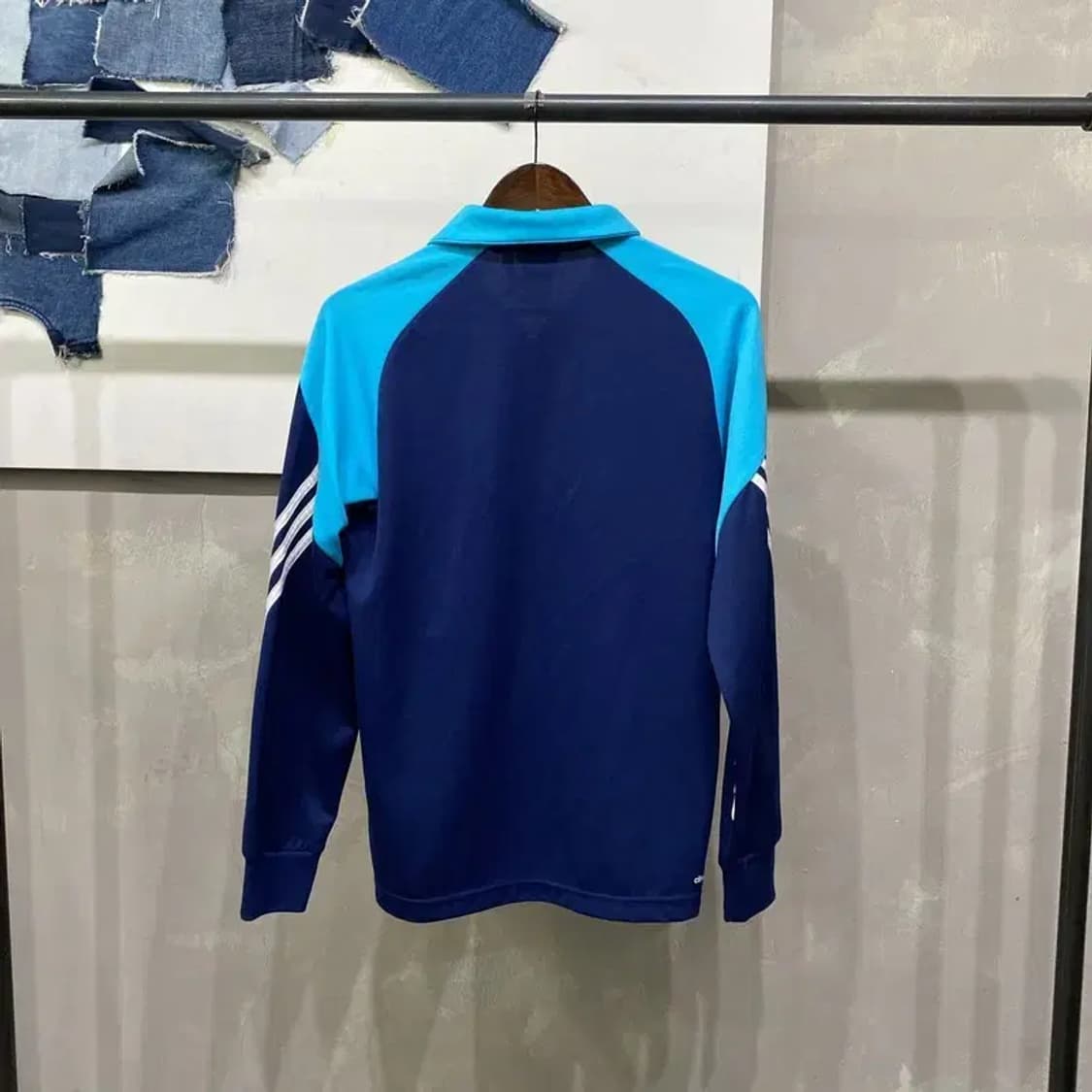 (100) 아디다스 스포츠 운동 저지 집업 자켓 상품이미지4