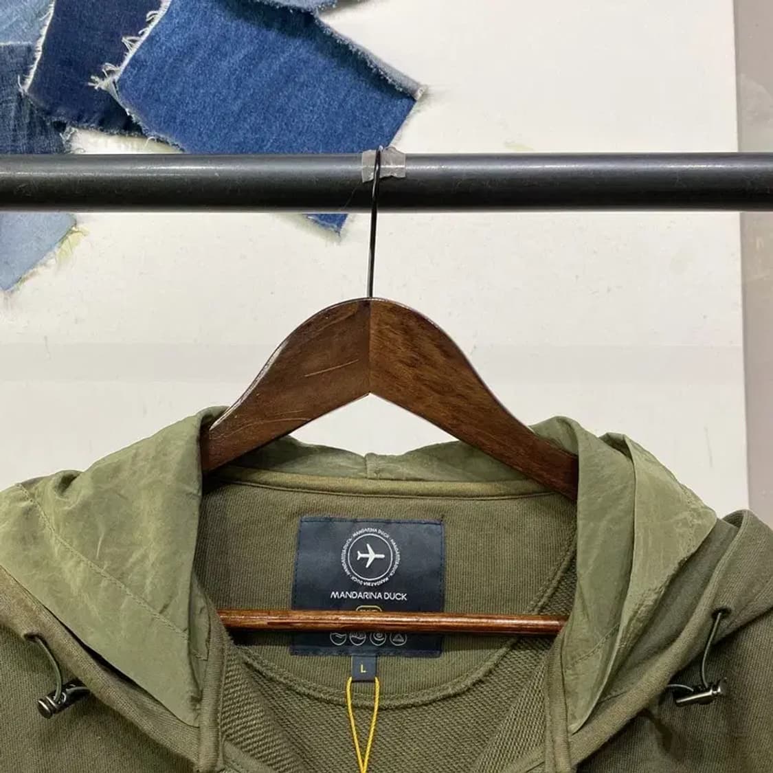 (105) 만다리나덕 빈티지 캐주얼 후드집업 자켓 상품이미지2