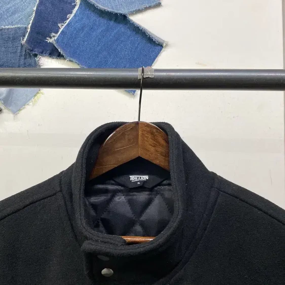 (105) 트릴리온 스트릿 울 엘보우패치 투웨이 해링턴 자켓 상품이미지2