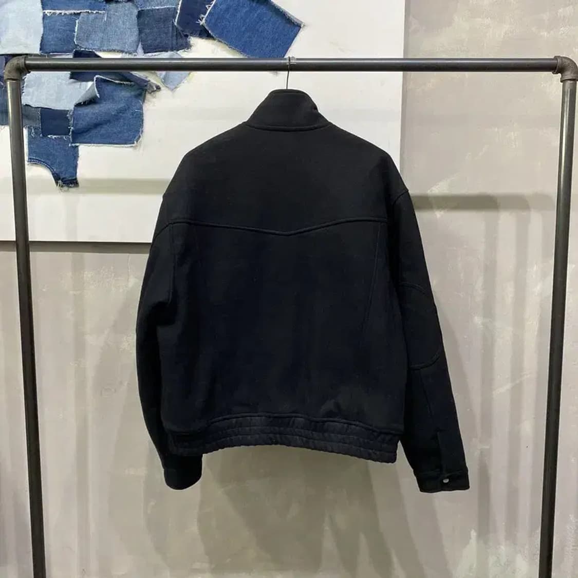 (105) 트릴리온 스트릿 울 엘보우패치 투웨이 해링턴 자켓 상품이미지4