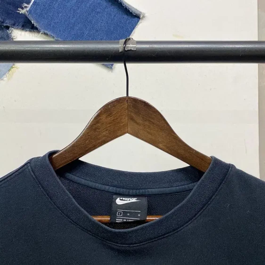 (105) 나이키 캐주얼 자수 맨투맨 긴팔 티 상품이미지2