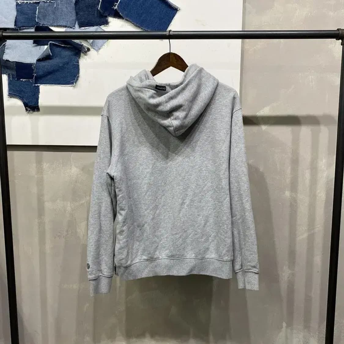 (100) 커버낫 캐주얼 스트릿 자수 후드티 상품이미지4