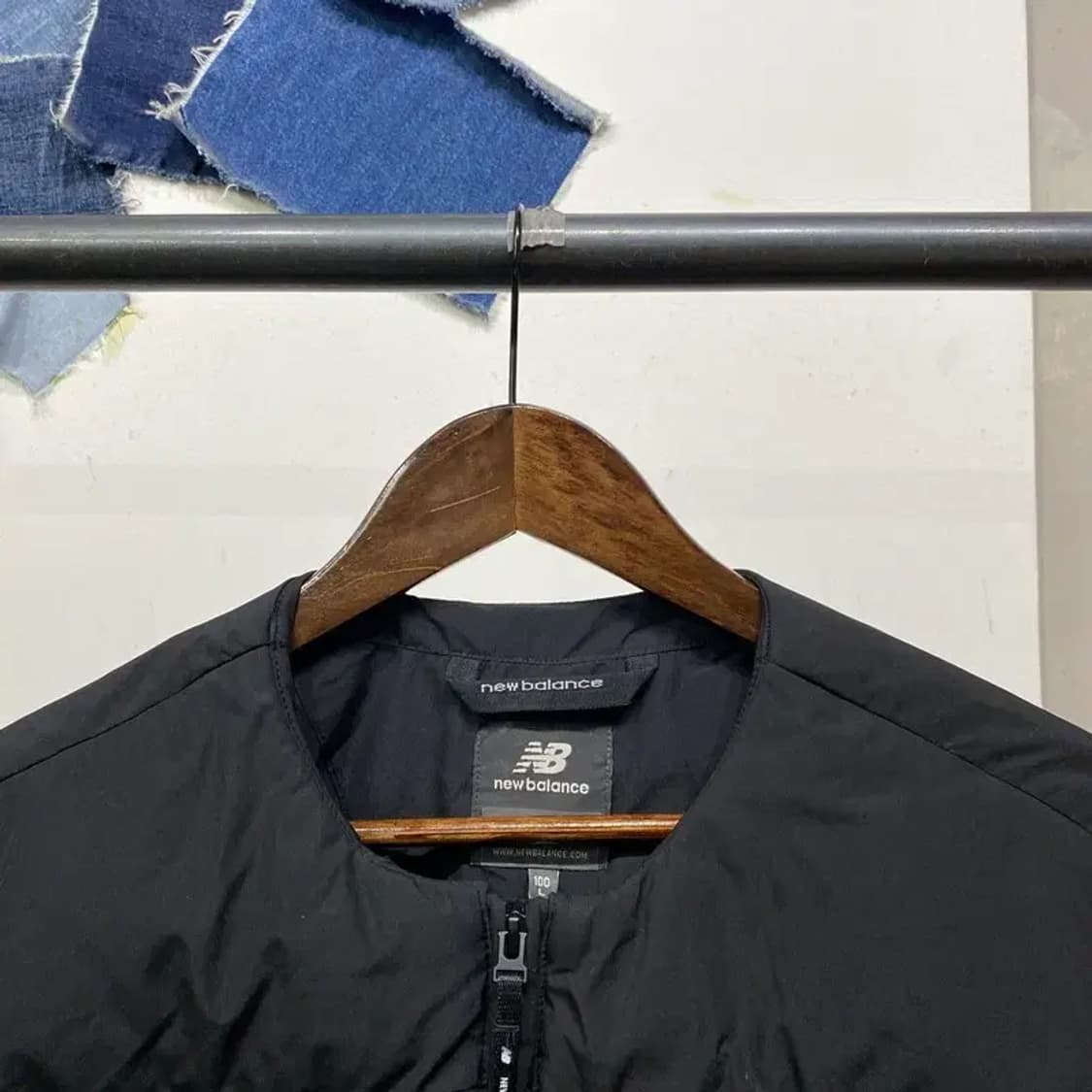 (100) 뉴발란스 캐주얼 구스다운 거위털 경량패딩 상품이미지2