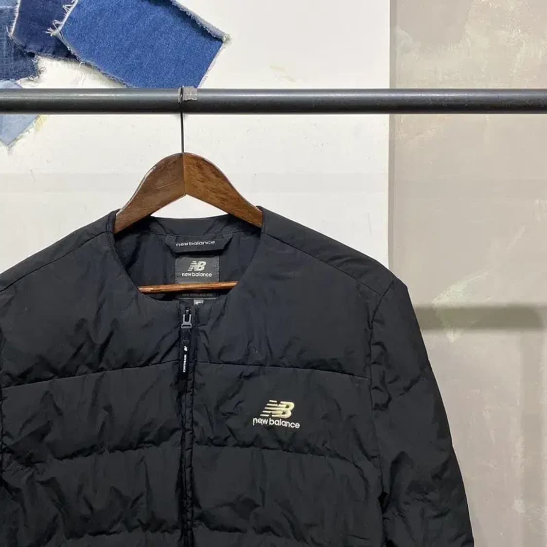 (100) 뉴발란스 캐주얼 구스다운 거위털 경량패딩 상품이미지3