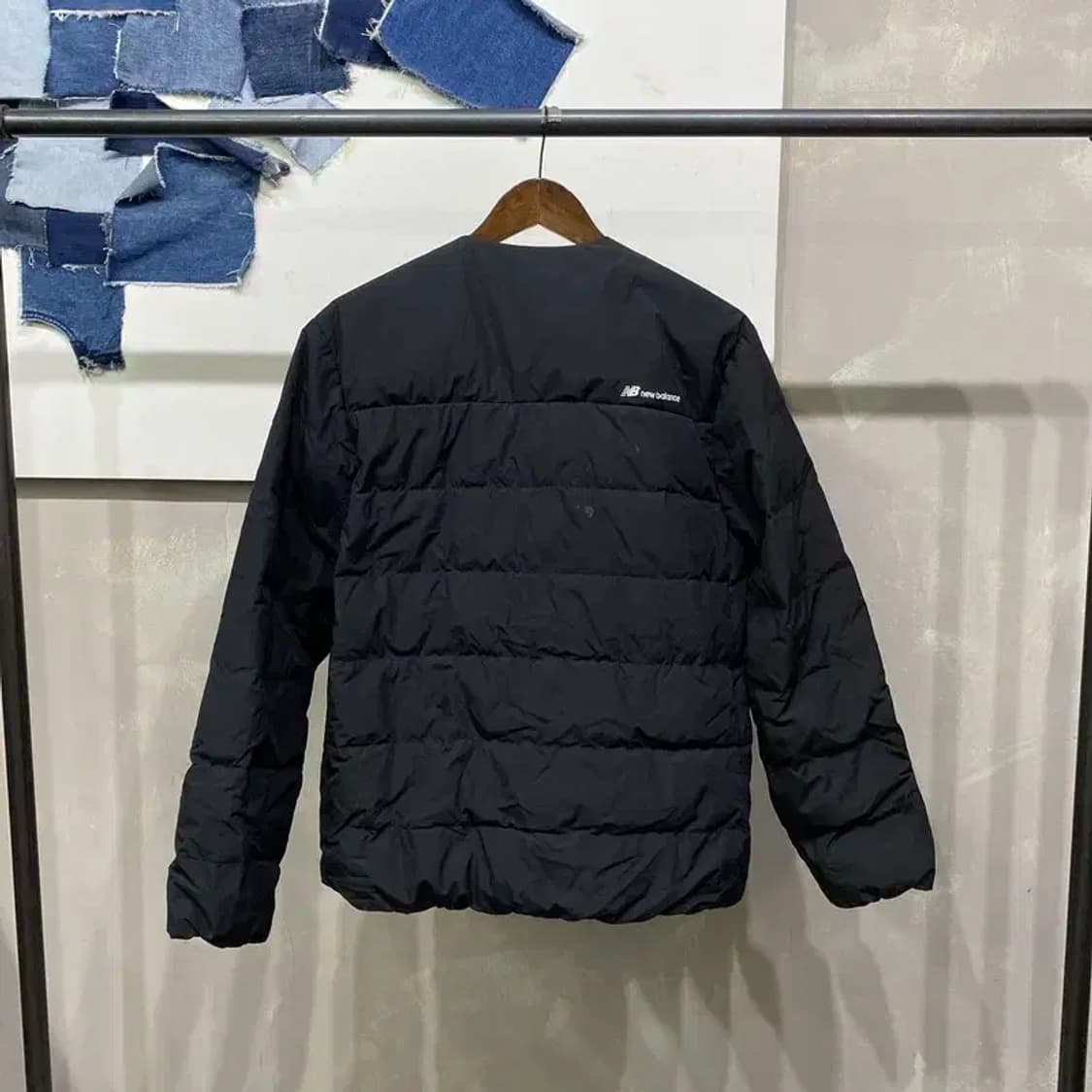 (100) 뉴발란스 캐주얼 구스다운 거위털 경량패딩 상품이미지4