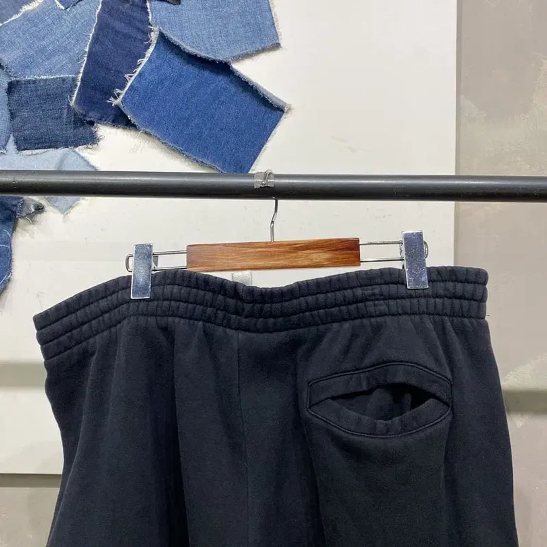 (빅사이즈) 리복 스포츠 밴딩 기모 조거팬츠 운동바지 상품이미지4