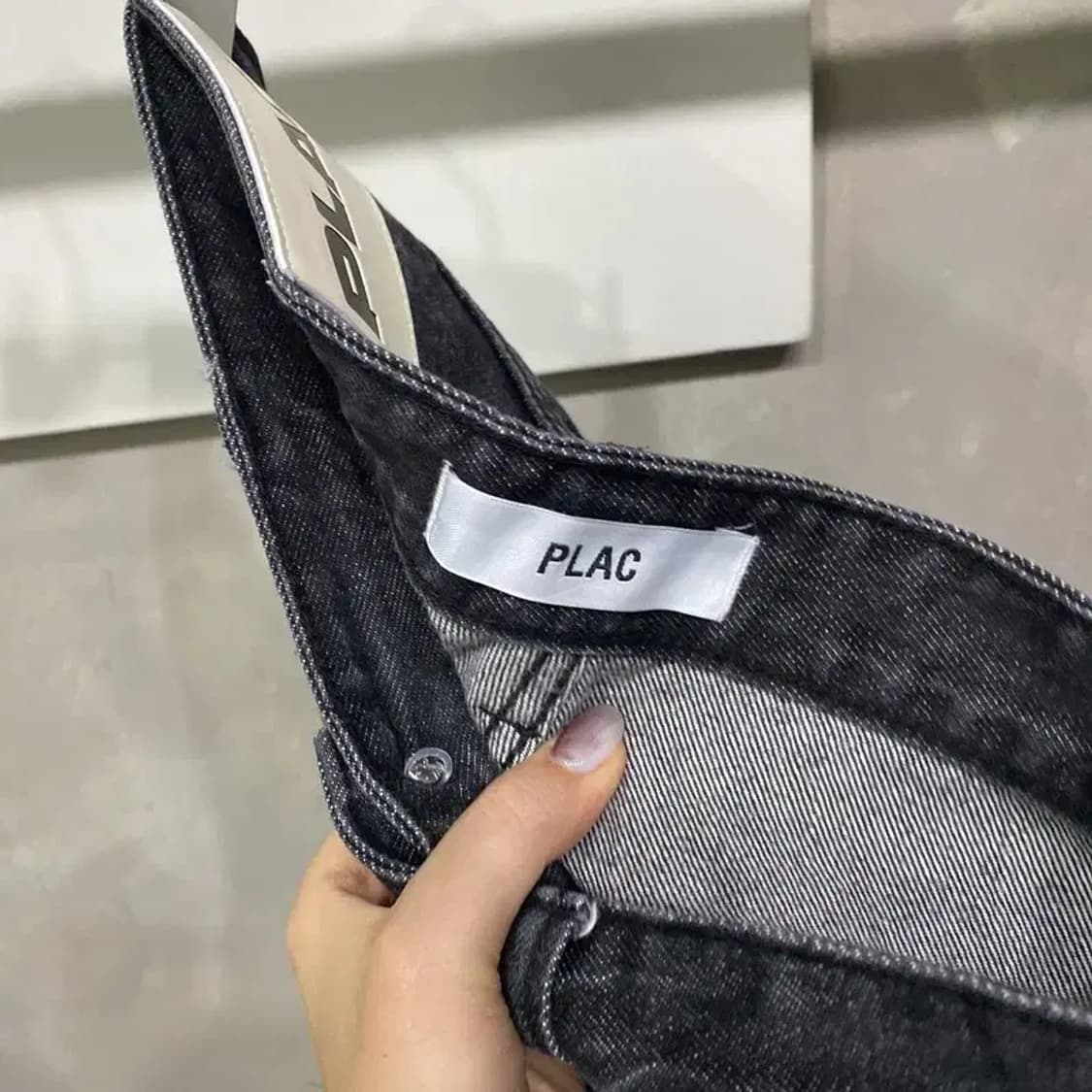 (30인치) 플랙진 캐주얼 흑청바지 블랙진 데님팬츠 상품이미지5