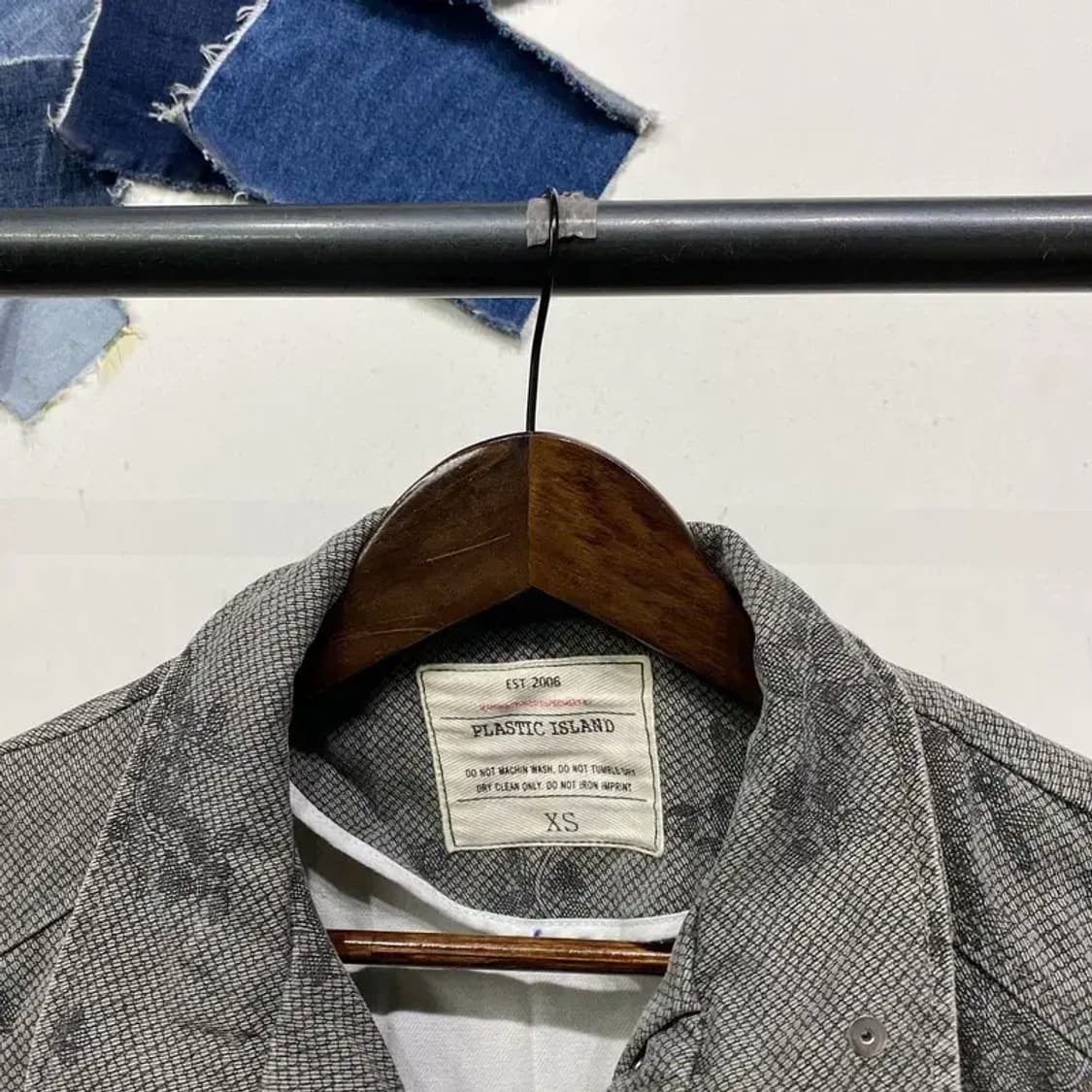 (85) 플라스틱아일랜드 여성 캐주얼 플라워패턴 필드 야상자켓 상품이미지2