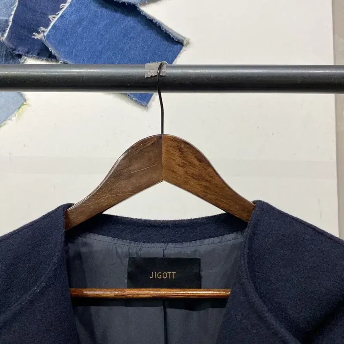 (85) 지고트 여성 캐주얼 벨티드 울 랩 롱코트 상품이미지2