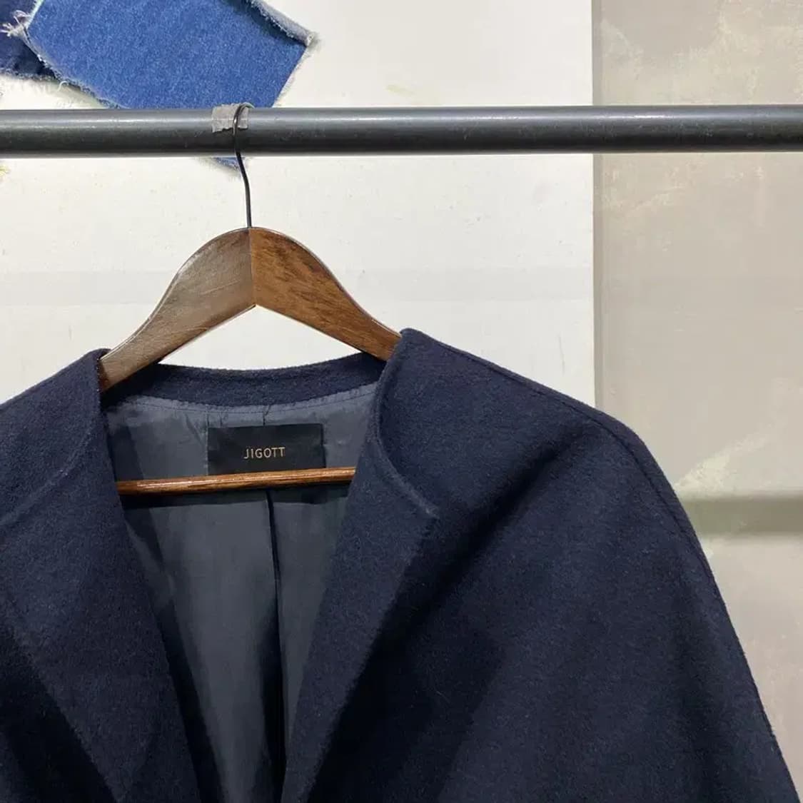 (85) 지고트 여성 캐주얼 벨티드 울 랩 롱코트 상품이미지3