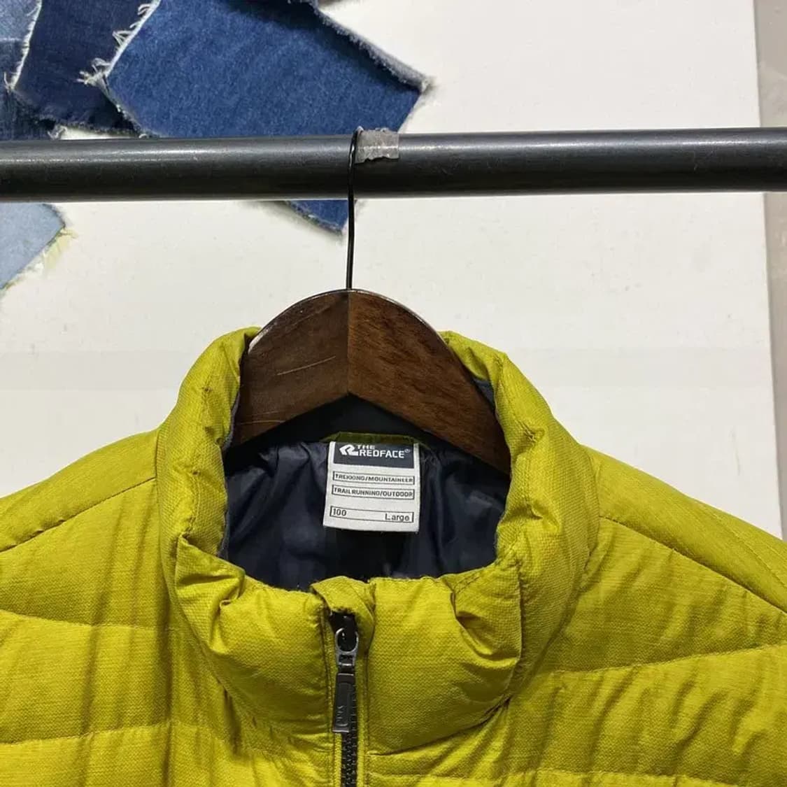 (100) 더레드페이스 아웃도어 구스다운 거위털 경량패딩 상품이미지2